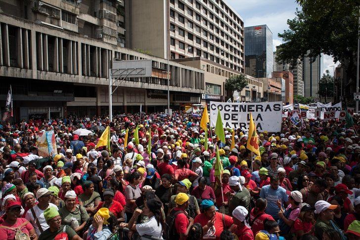Venezuela'da protesto yürüyüşü G2