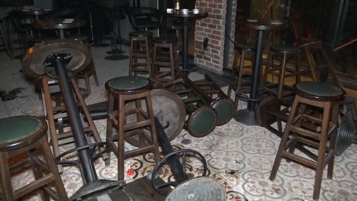 Gittiği barda hesabı çok bulunca dehşet saçtı! G1