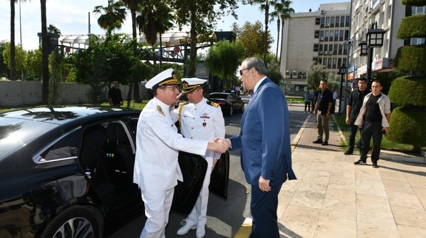 Deniz Kuvvetleri Komutanı Mersin&rsquo;de