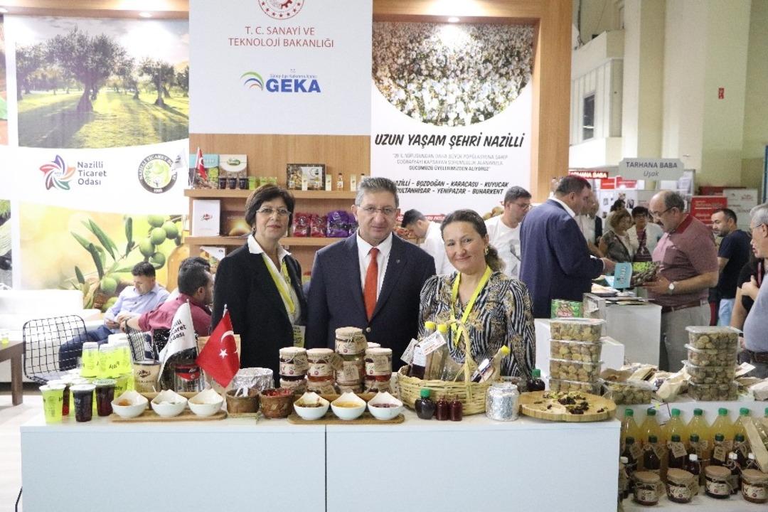 Nazilli Ticaret Odası Antalya Y&Ouml;REX Fuarına katıldı