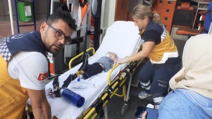 Annesinin kucağından düşen 3 aylık bebek ölüm kalım mücadelesi veriyor G1