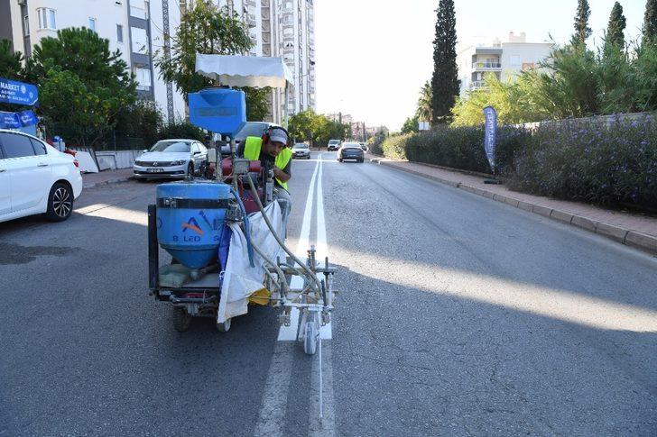 Konyaaltı Belediyesi’nden okul ve caddelere çizgi G2