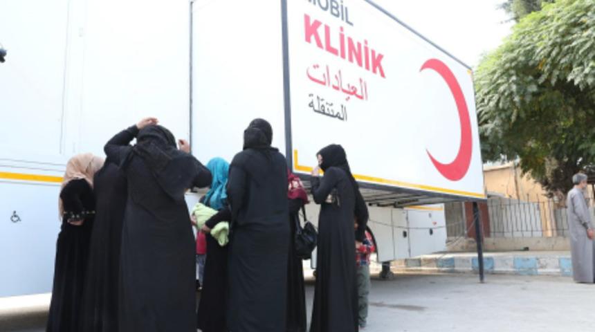 Türk Kızılayı’ndan "Mobil Klinik"