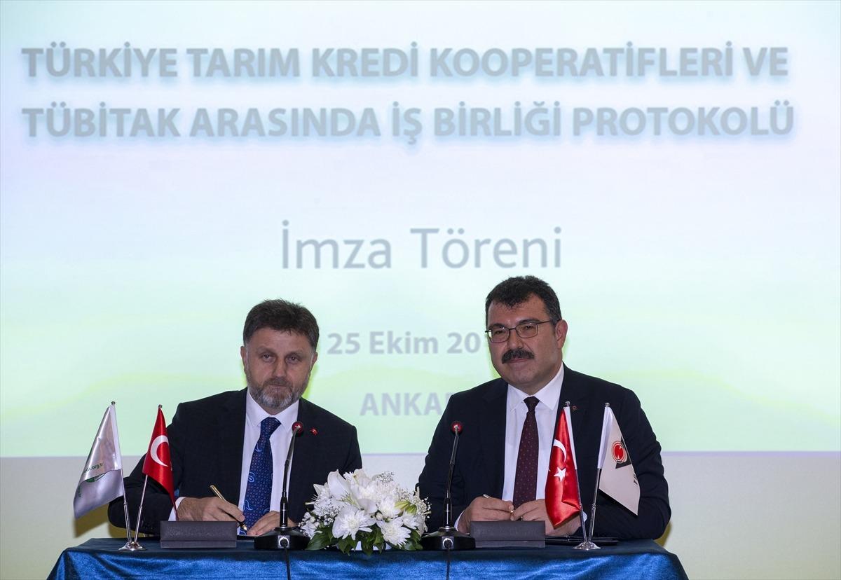 T&Uuml;BİTAK ile Tarım Kredi arasında iş birliği