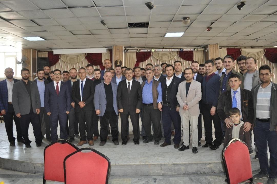 M&uuml;ft&uuml; Ramazan Orhanlı din g&ouml;revlileri ile vedalaştı