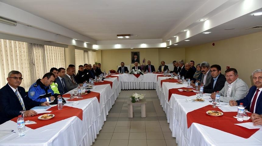 Karaman&rsquo;da Kent G&uuml;venlik Danışma Kurulu Toplantısı yapıldı