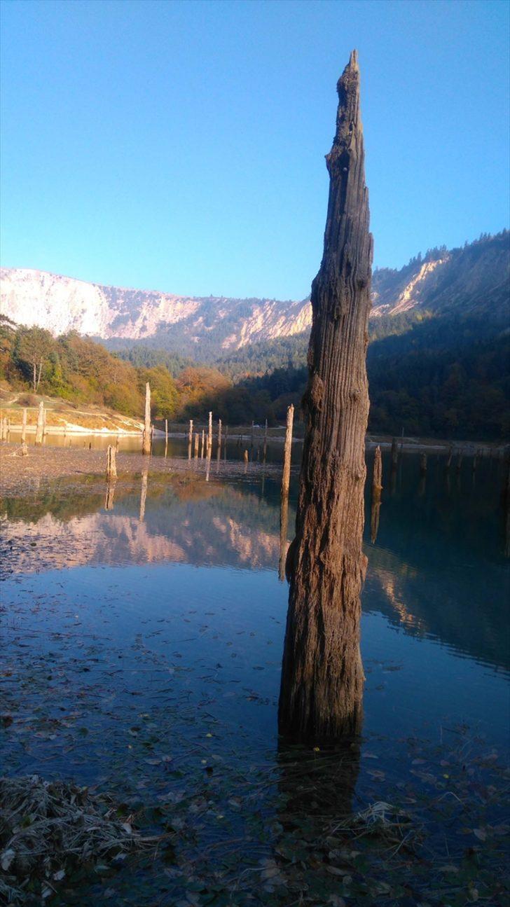 Sular çekilince ortaya çıktı! İlginç görüntü G3