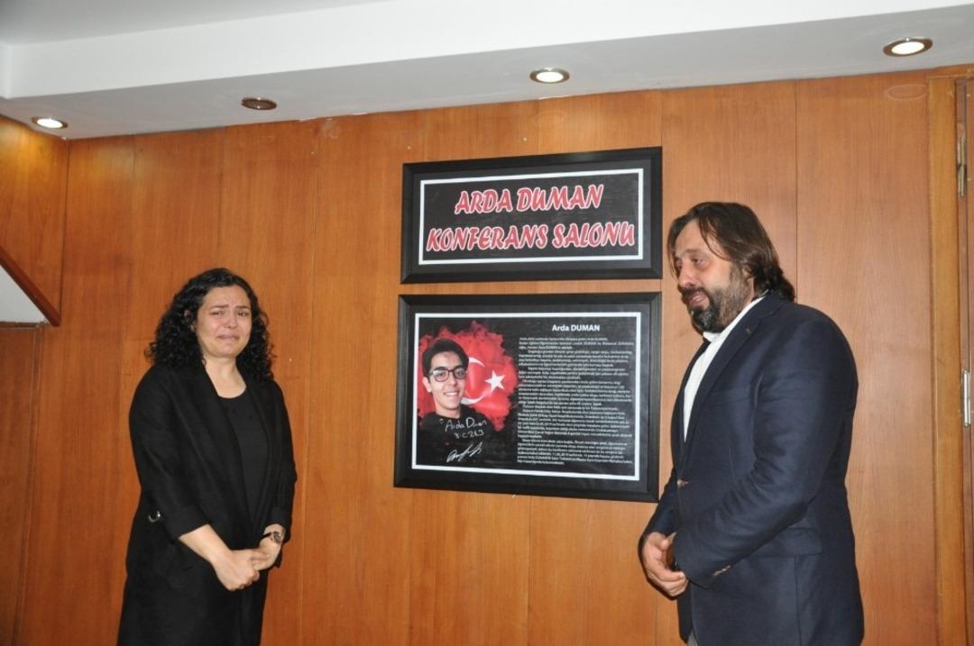 Arda Duman ismi okulda yaşayacak