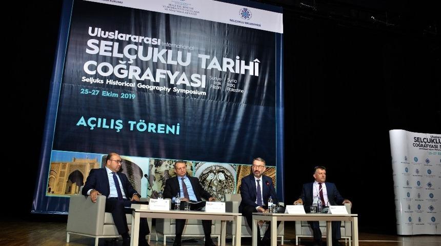 “Uluslararası Selçuklu Tarihi Coğrafyası; Suriye, Irak Filistin Sempozyumu” başladı