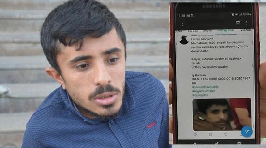 Twitter'da fotoğrafını g&ouml;r&uuml;nce şaşkına d&ouml;nd&uuml;! Hemen savcılığa koştu