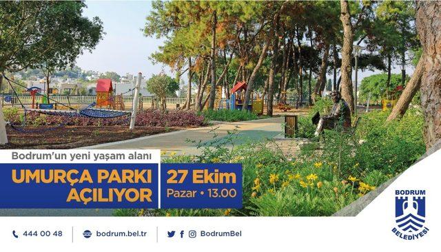 Bodrum’un en kapsamlı parkı kapılarını halka açıyor