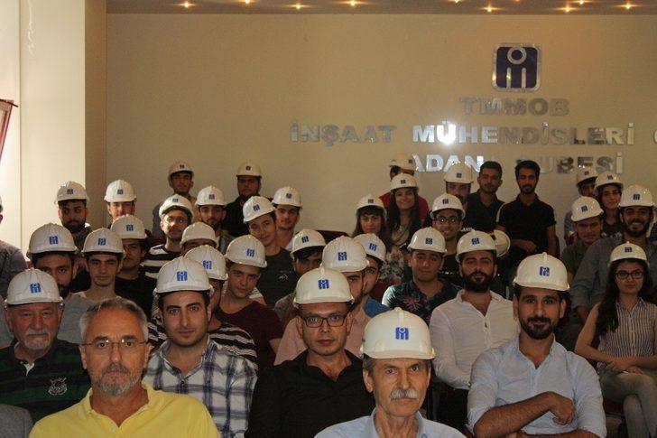 Genç mühendis adayları baret taktı G3