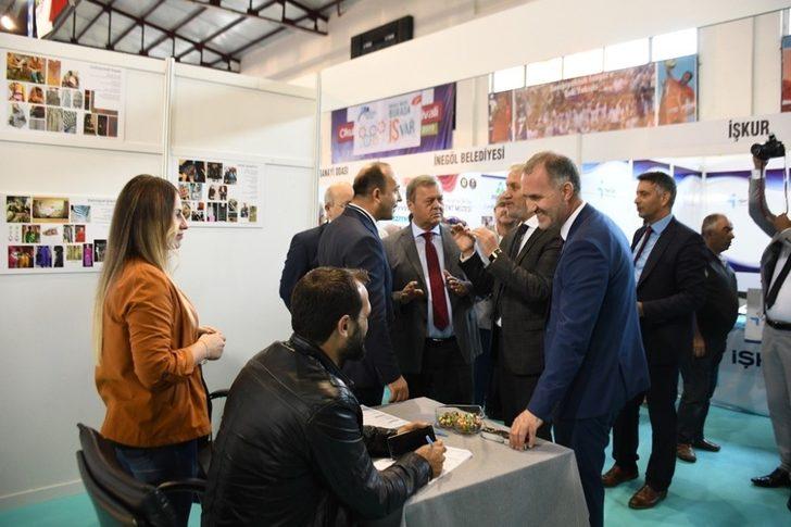3. İnegöl İstihdam Fuarı başladı G3
