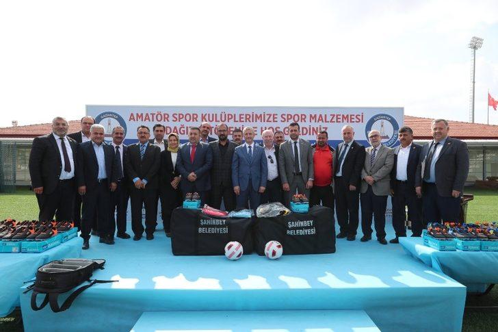 Şahinbey Belediyesi´nden amatör takımlara destek G4