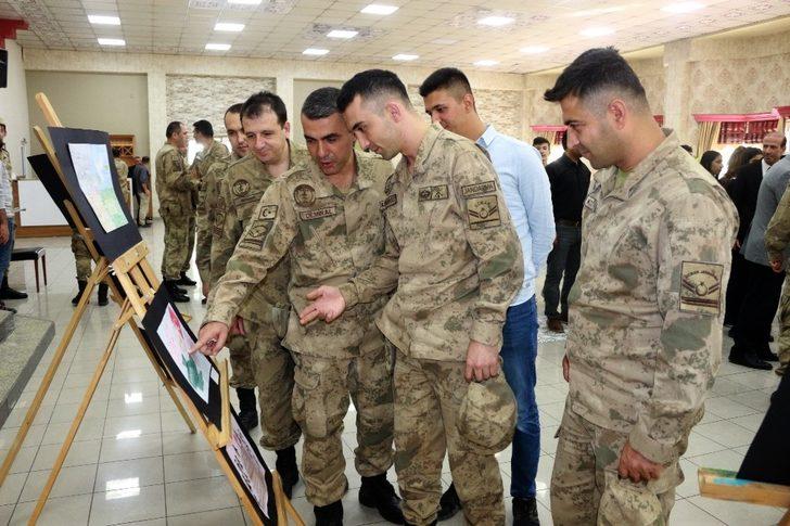 Öğrencilerden, Barış Pınarı Harekatına katılan askerlere moral sergisi G4