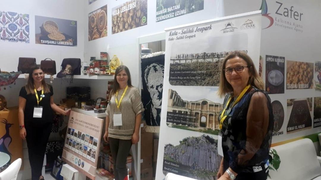 Y&Ouml;REX Fuarında Salihli tanıtıldı