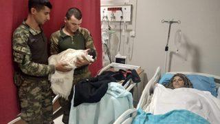 Türk askerine 'Pınar'lı teşekkür