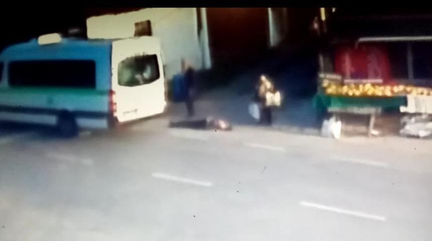 Tekirdağ'da durdurduğu minibüs 92 yaşındaki yayaya çarptı