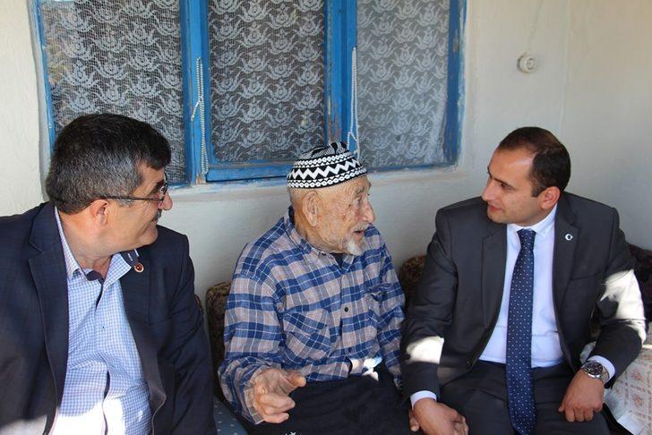 Dumlupınar protokolünden yaşlı ve hasta ziyareti G1