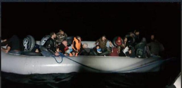 Didim açıklarında 67 kaçak göçmen yakalandı