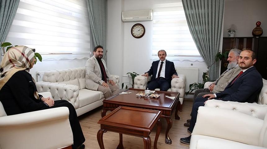 Vali Epcim&rsquo;den M&uuml;ft&uuml; Başoğlu&rsquo;na ziyaret