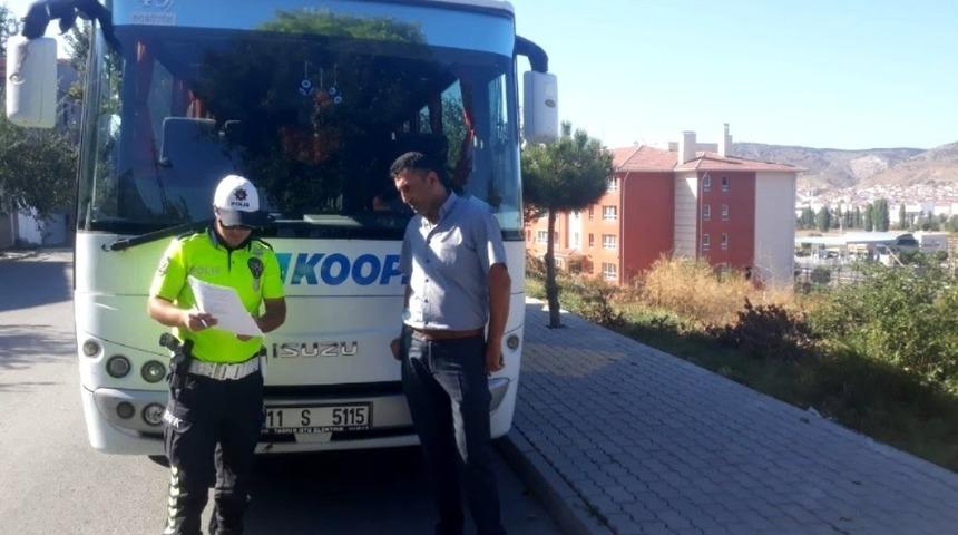 &Ouml;ğrenci servislerinin denetimleri s&uuml;r&uuml;yor