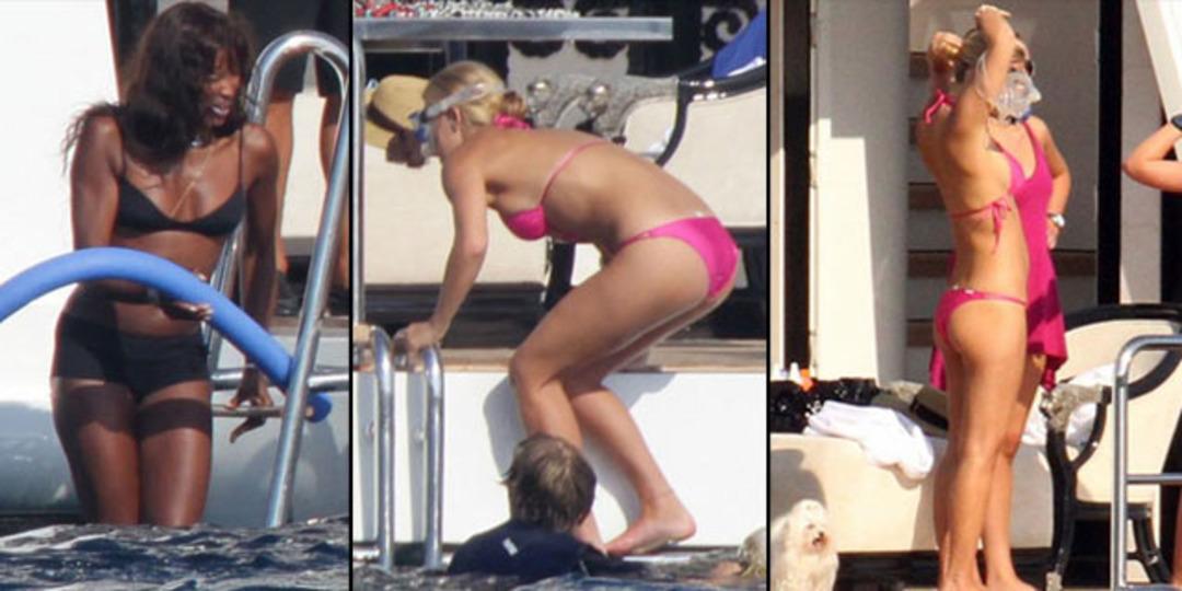 Aynı teknede iki s&uuml;permodel