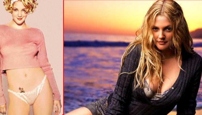 Drew Barrymore Fakes