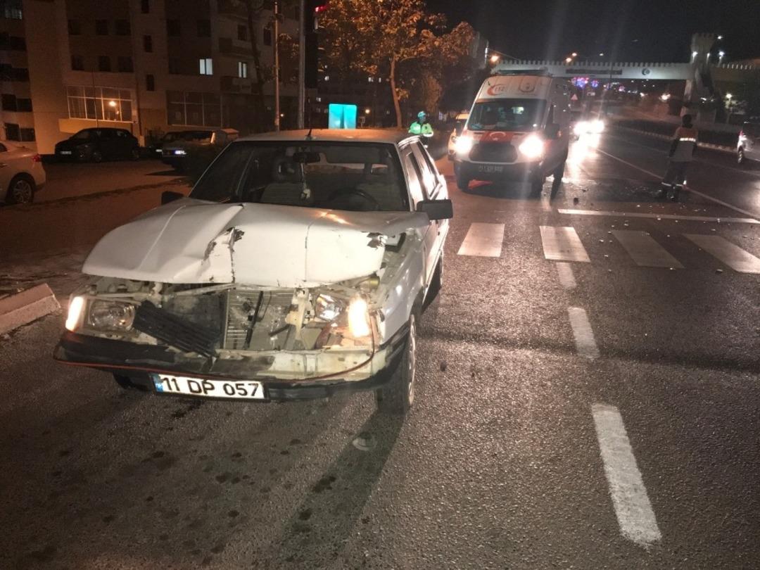Bilecik&rsquo;te trafik kazası, 2 yaralı