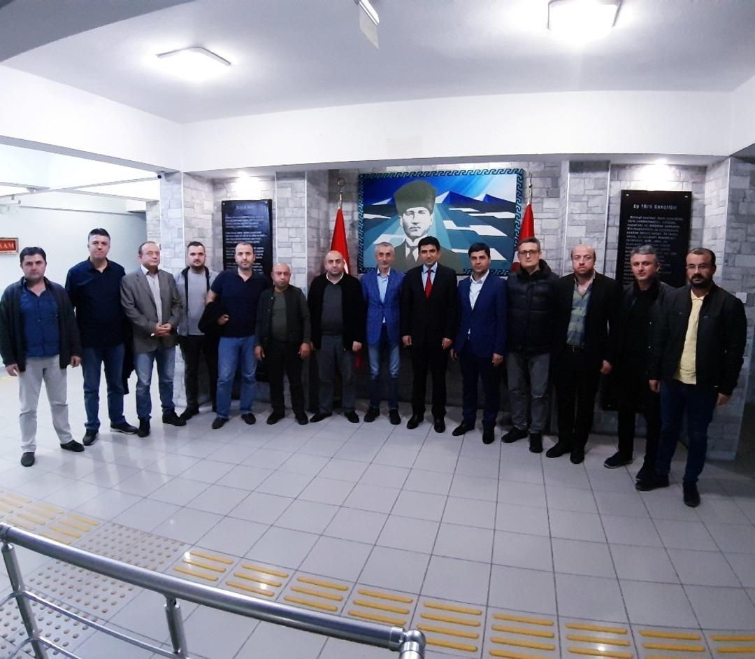 &Ccedil;aycumalılar Derneği Kaymakam Coşgun&rsquo;la bir araya geldi