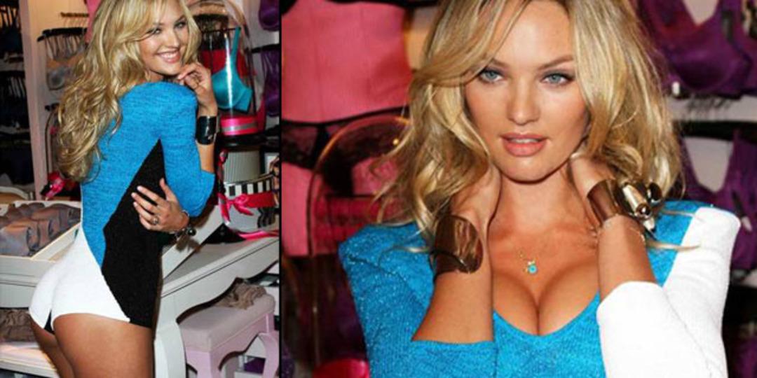 Candice i&ccedil; &ccedil;amaşırı tanıtımında