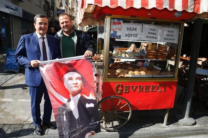 Başkan Batur’dan esnafa Cumhuriyet Bayramı hediyesi G1