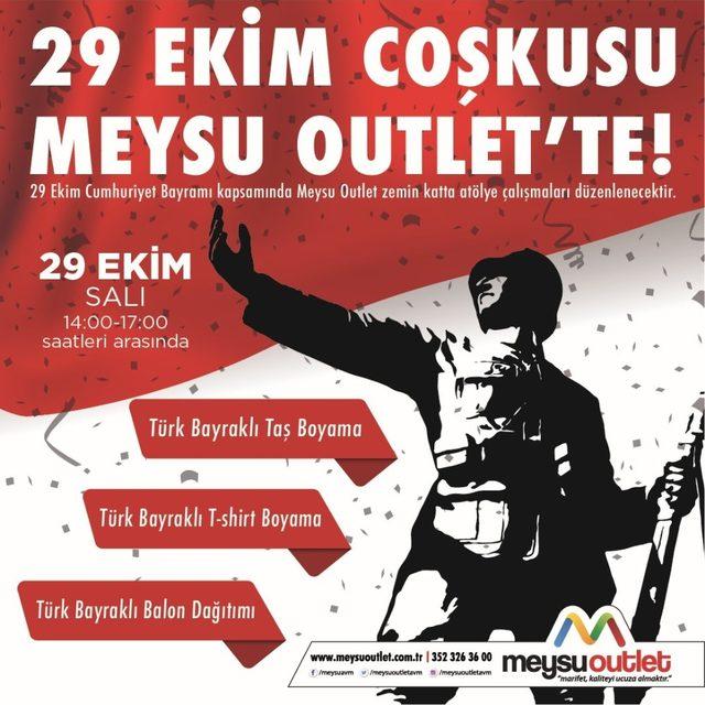 Meysu Outlet’te Cumhuriyet Bayramı Coşkusu