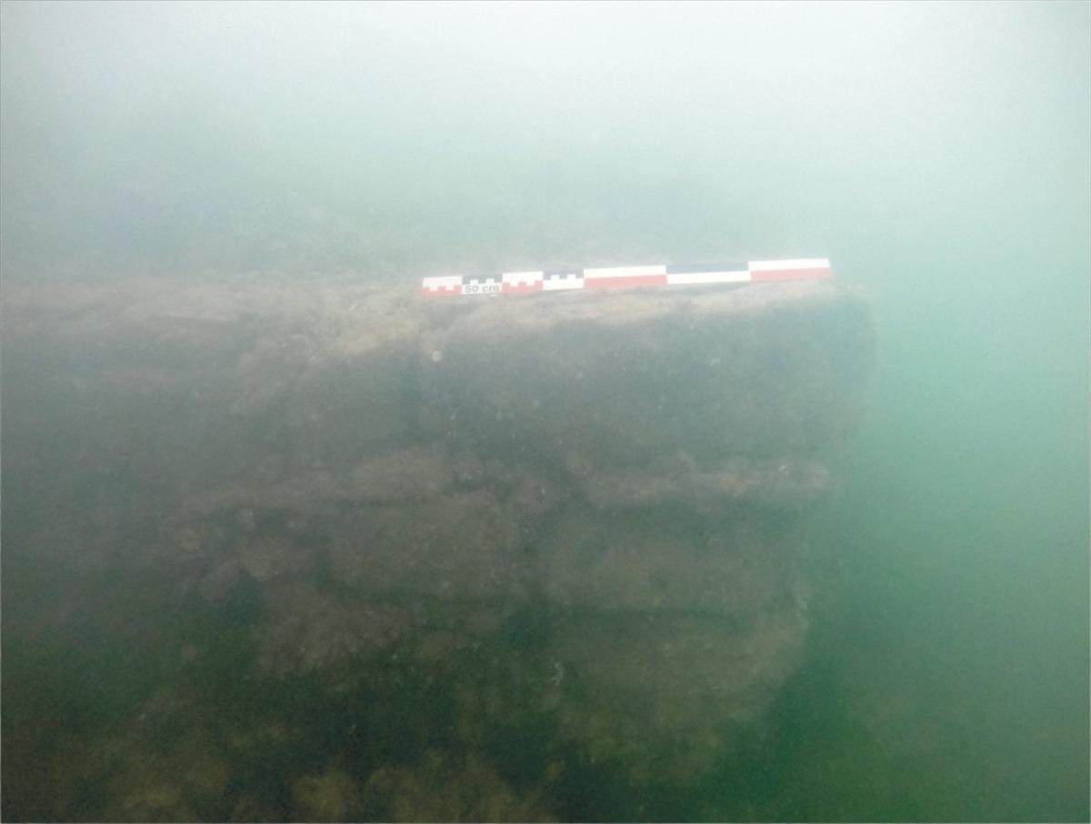 Kayıp olduğu d&uuml;ş&uuml;n&uuml;l&uuml;yordu... Marmara Denizi'nde "Kibatos Kalesi" bulundu