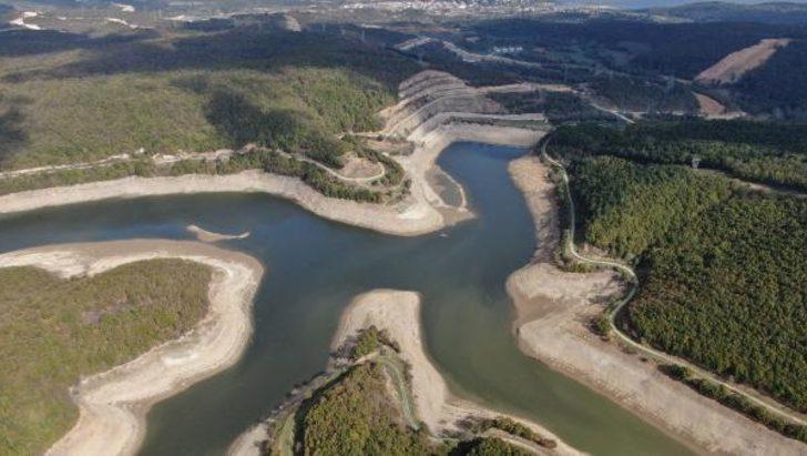 İstanbul'daki barajlarda korkutan görüntü; iki baraj kullanım dışı kaldı G1