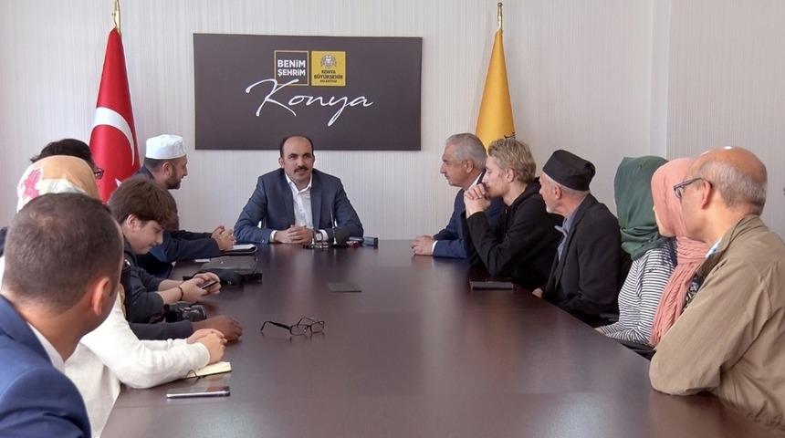 M&uuml;sl&uuml;man olan İngiliz grup Konya&rsquo;da eğitim alıyor