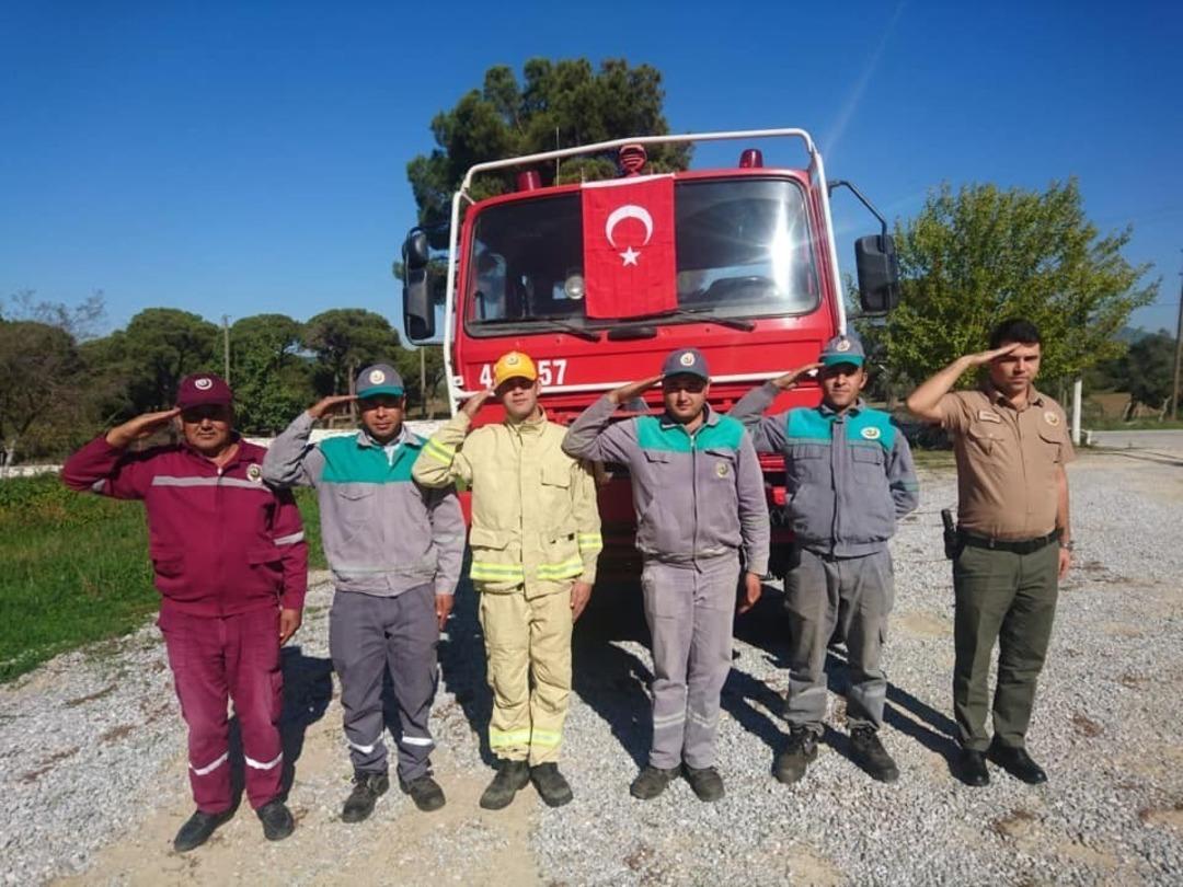 Mehmet&ccedil;iğe bir selam da ormancılardan