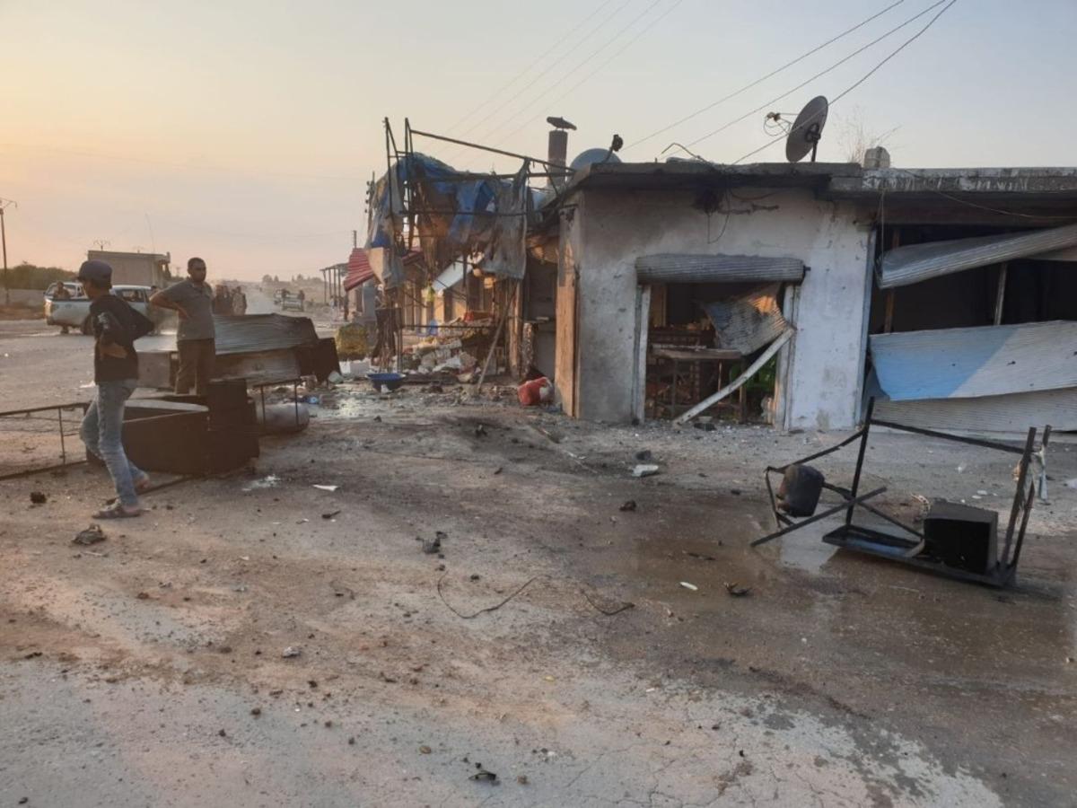 Tel Abyad&rsquo;da bomba y&uuml;kl&uuml; motosiklet patladı: 5 yaralı