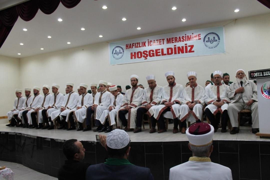 Tosya&rsquo;da icazet merasimi d&uuml;zenlendi