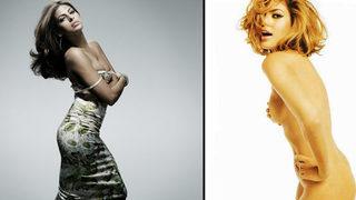 Eva Mendes, bu kez kendisi için soyundu