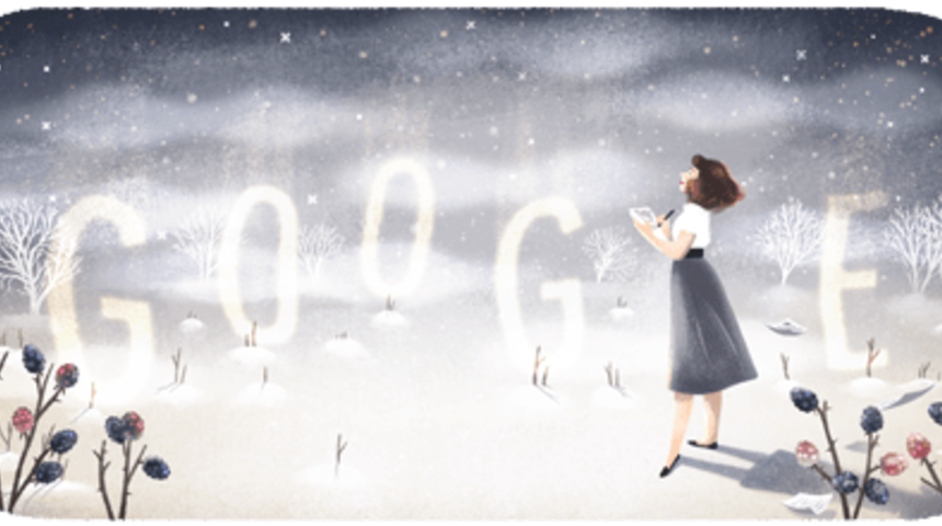 Google'dan Amerikan şair Sylvia Plath'in doğum gününe özel Doodle! Peki Sylvia Plath kimdir? 