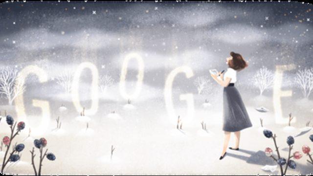 Google'dan Amerikan şair Sylvia Plath'in doğum gününe özel Doodle! Peki Sylvia Plath kimdir? 
