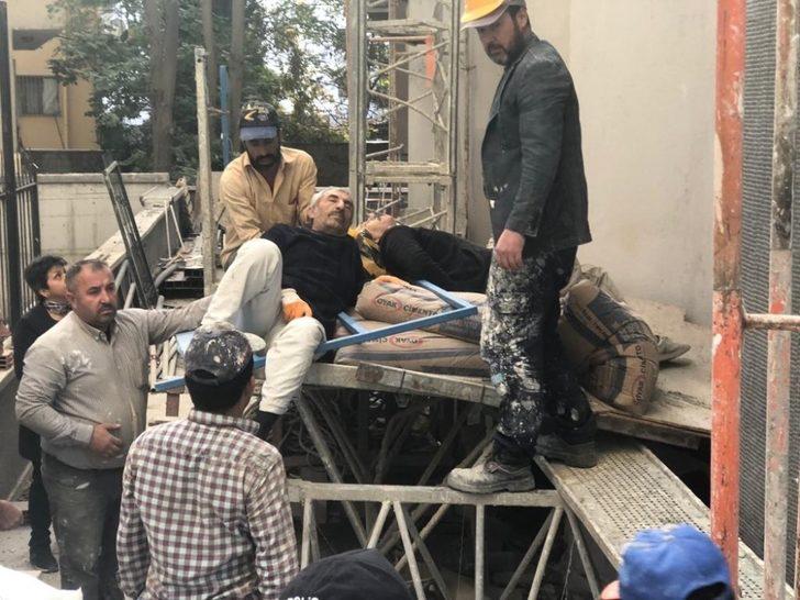 Ankara'da yük asansörü 3. kattan yere düştü: 1’i ağır 3 yaralı G3