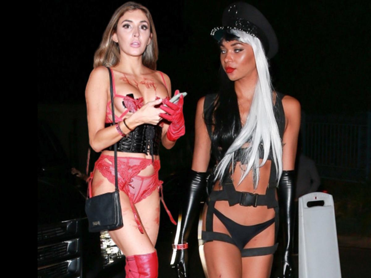 Paris Hilton&rsquo;un Cadılar Bayramı partisinde kost&uuml;m giymeyi unuttular