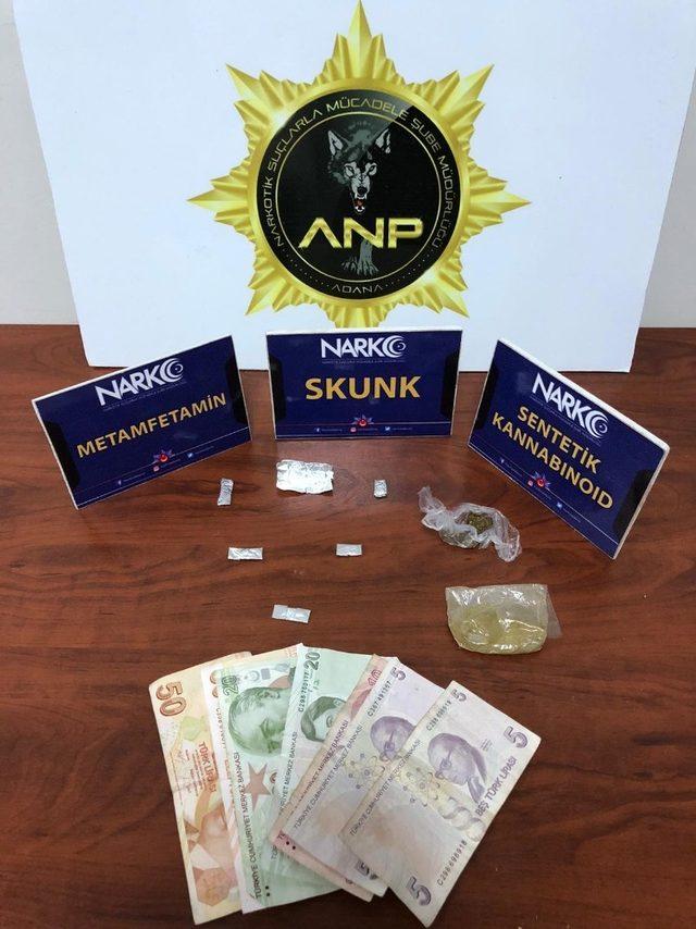 Adana’da uyuşturucu hap operasyonu