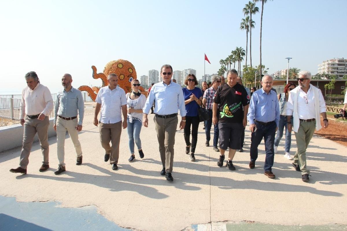 Başkan Se&ccedil;er sahaya indi