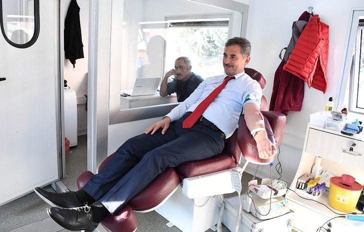 Mamak’ta Mehmetçik için kan bağışı G3