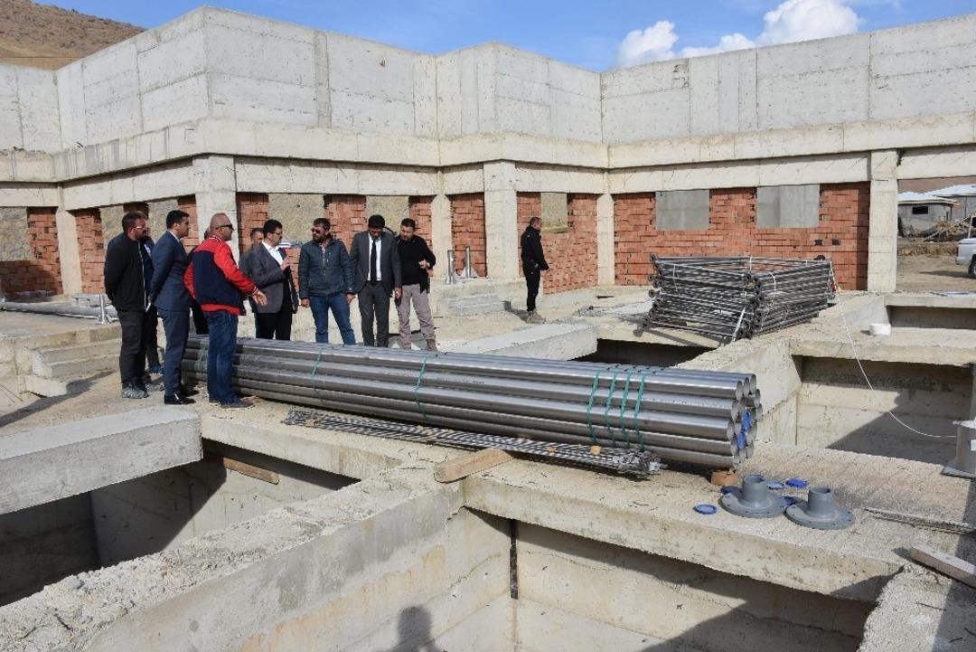 Kaymakam Doğramacı, &ccedil;alışmaları denetledi