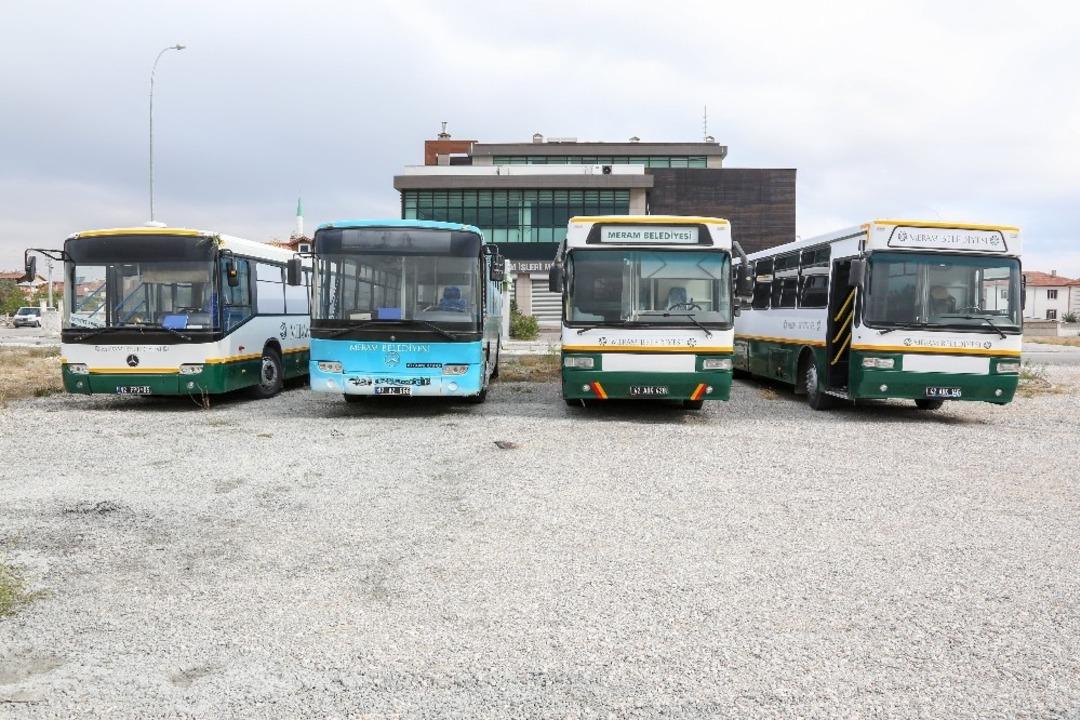 Meram&rsquo;da taziye aracı sayısı 4&rsquo;e &ccedil;ıktı