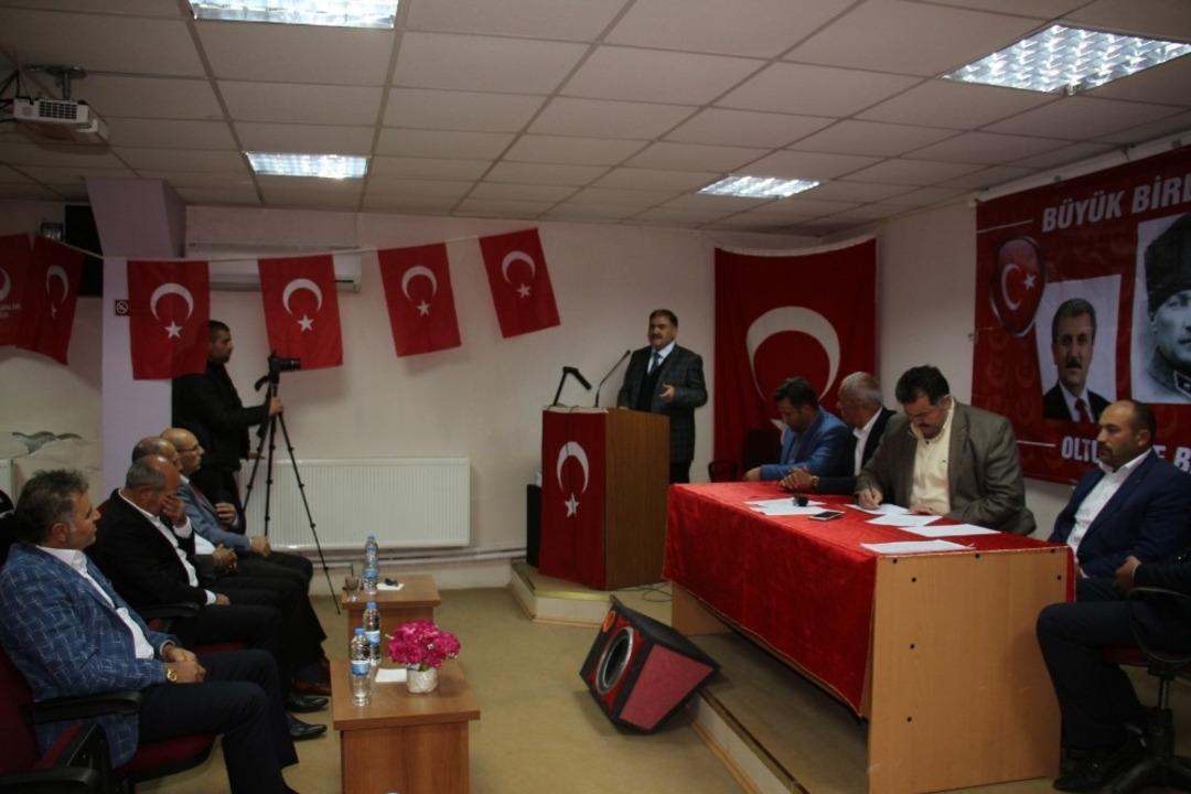 BBP Oltu İl&ccedil;e Başkanlığı 3. Olağan Kongresi yapıldı